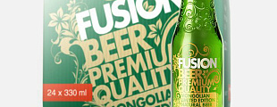 The Dieline: Fusion Beer