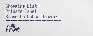 The Dieline: Shopping list by Depot WPF The Dieline: Shopping list by Depot WPF