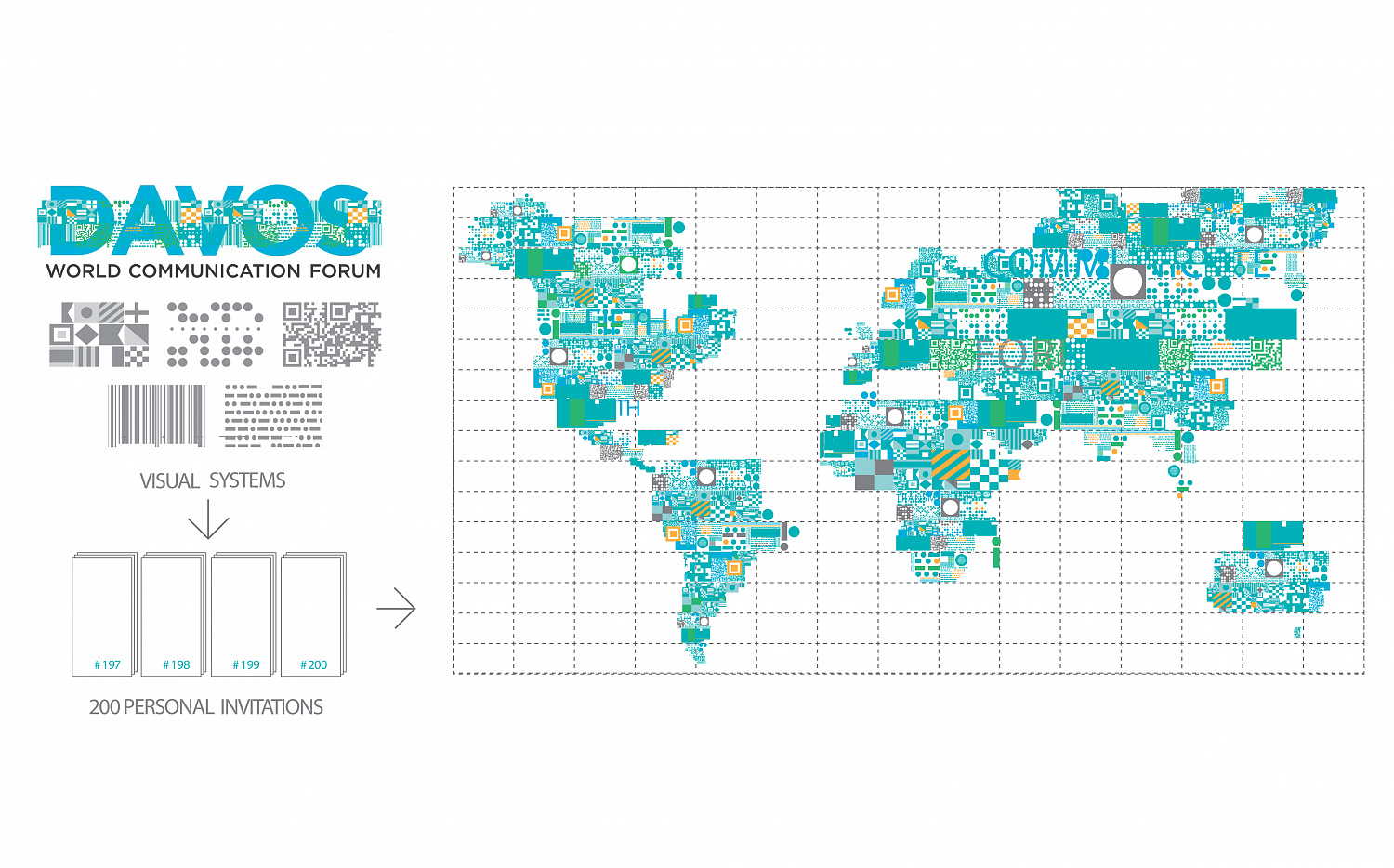 World Communication Map for WCFA - Портфолио Depot