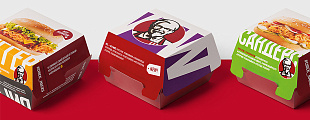 The Dieline: KFC re-design in Russia