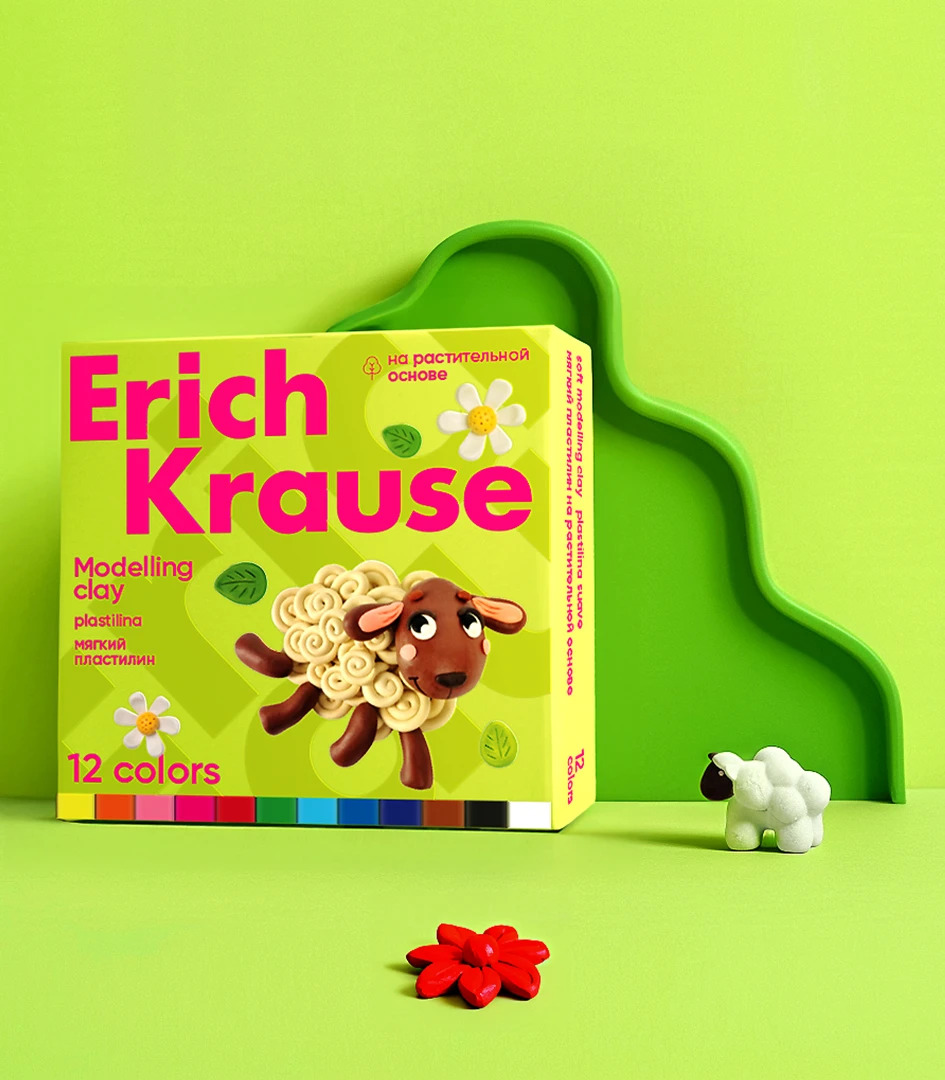 Erich Krause: rebranding and design system for an office stationery and craft supplies brand - Портфолио Depot