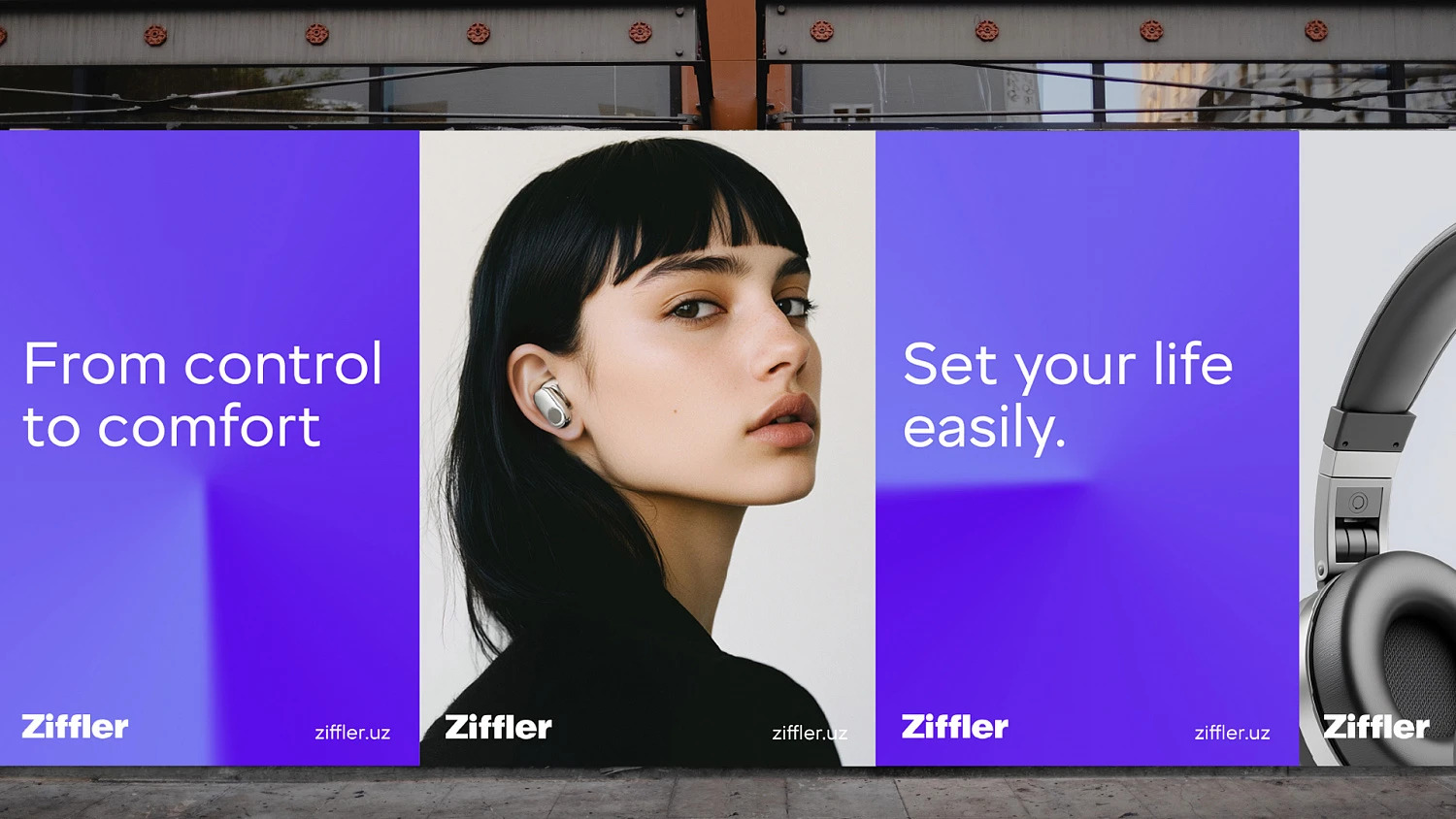 Ziffler: identity for a home appliance and electronics producer (Uzbekistan) - Портфолио Depot