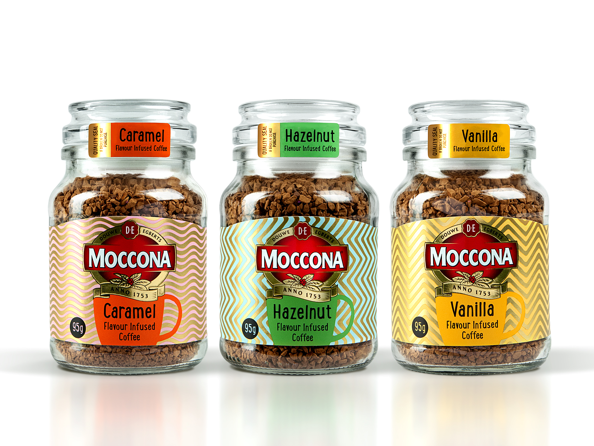Moccona, дизайн упаковки, ароматизированный кофе, брендинг, брендинговое агентство, Depot WPF, fmcg, моккона 