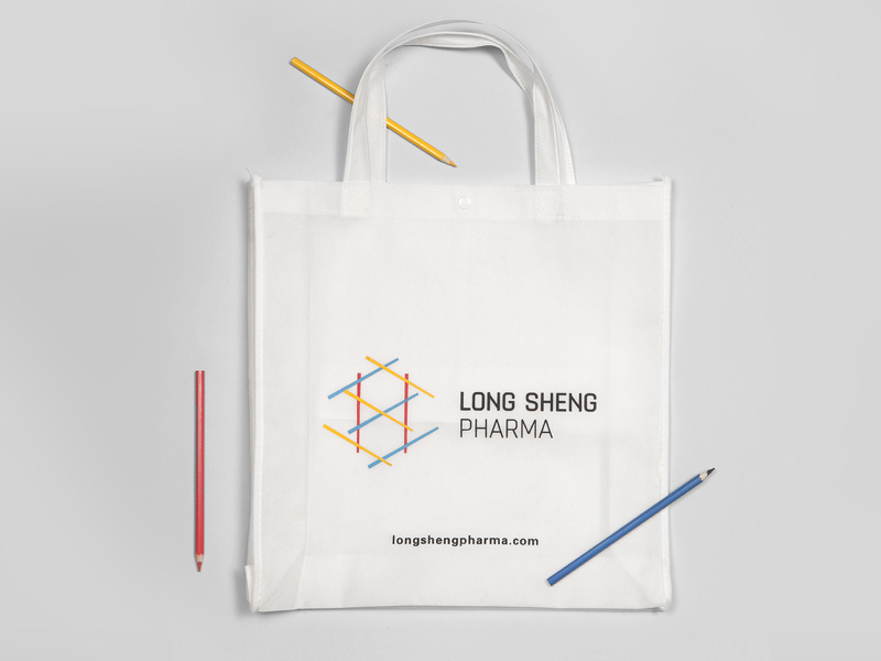 Long Sheng Pharma, ребрендинг фармацевтической компании, новый фирменный стиль, айдентика, логотип, брендинговое агентство Depot WPF