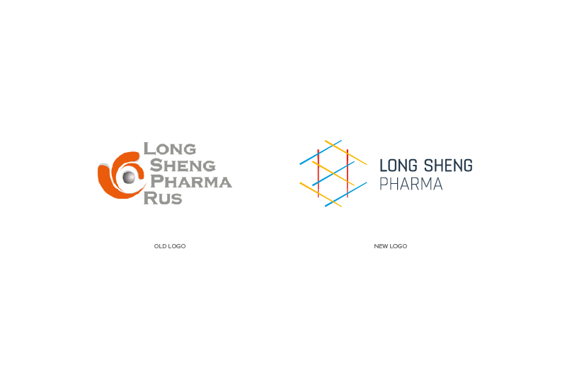 Long Sheng Pharma, ребрендинг фармацевтической компании, новый фирменный стиль, айдентика, логотип, брендинговое агентство Depot WPF