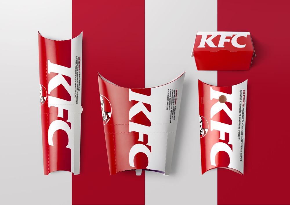 KFC, ребрендинг в России, редизайн, позиционирование, фирменный стиль, айдентика, брендинговое агентство Depot WPF