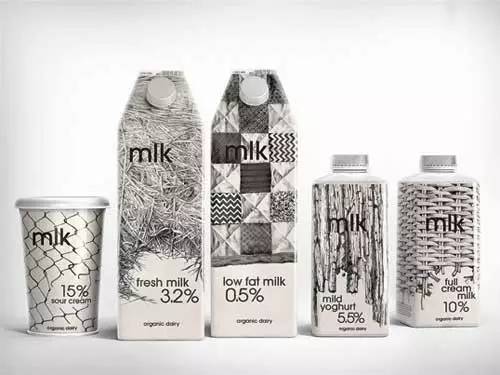 32 Delicious Milk Packaging Design Ideas