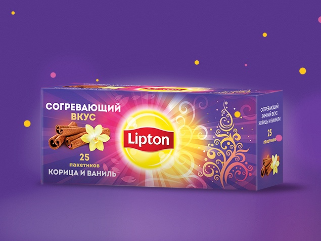 Lipton: warming winter design