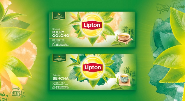 Lipton green tea: made it orientally