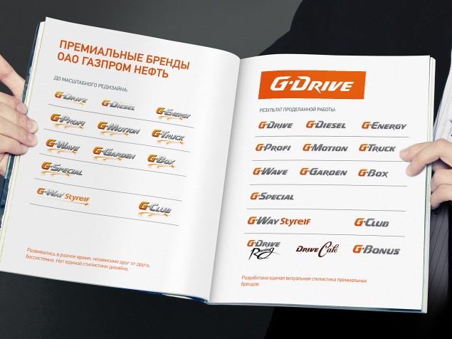 Depot WPF unified and united premium GAZPROMNEFT brands