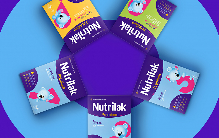 Nutrilak New Design - Портфолио Depot
