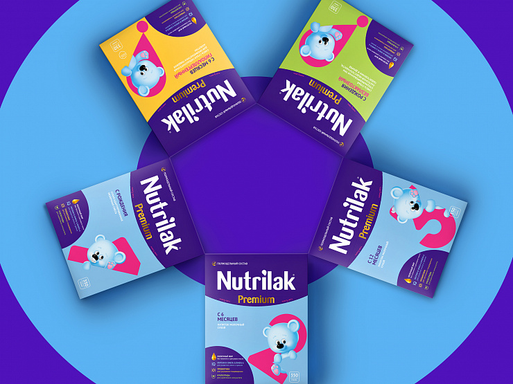 Nutrilak New Design - Портфолио Depot