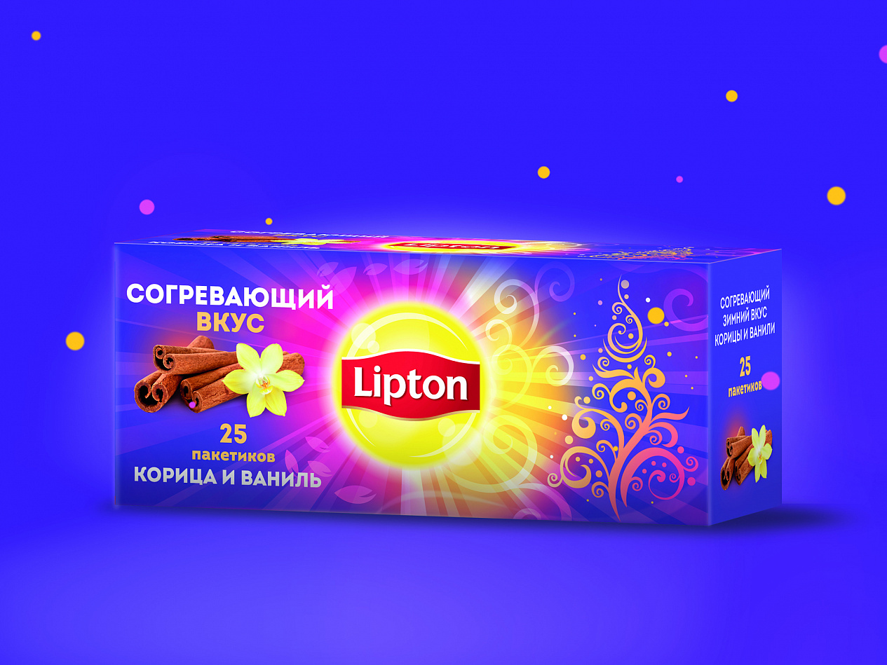 Lipton with Cinnamon and Vanilla - Портфолио Depot
