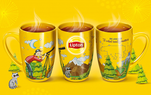 Lipton with Promo Mug '17