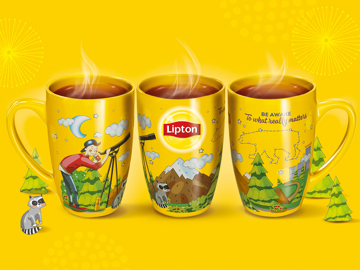 Lipton with Promo Mug '17 - Портфолио Depot