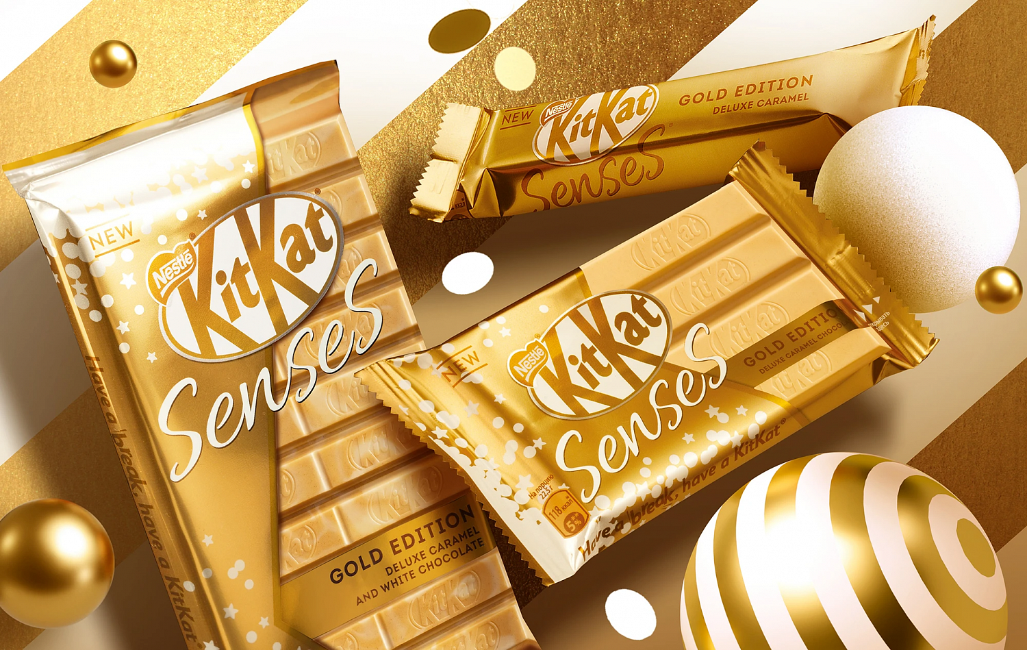 KitKat® Sense® Gold Edition - Портфолио Depot