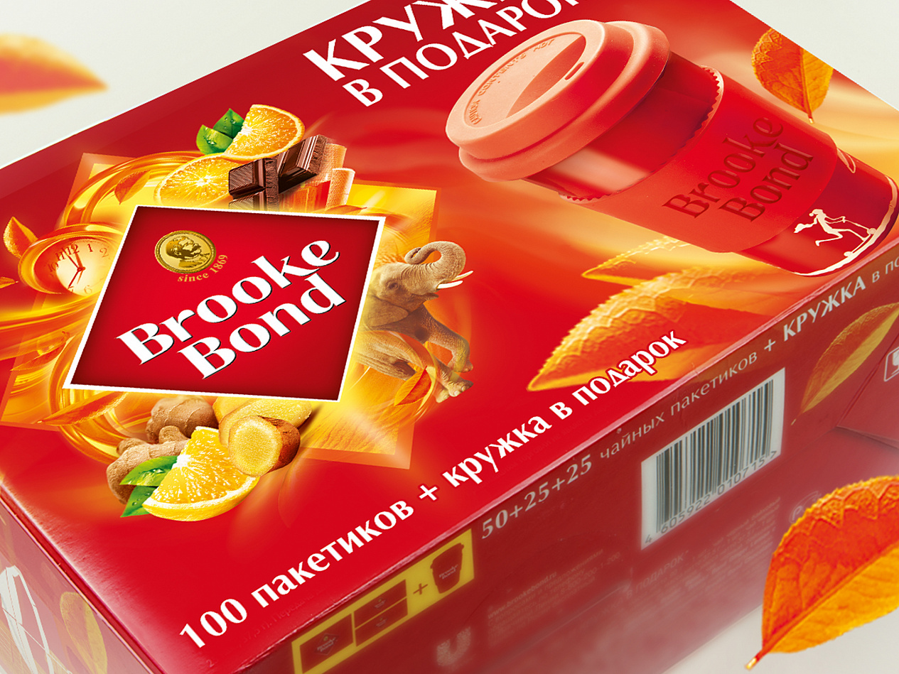 Brooke Bond with a Mug - Портфолио Depot