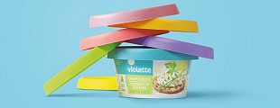 Magazine Quotidien: Violette cream cheese Magazine Quotidien: Violette cream cheese
