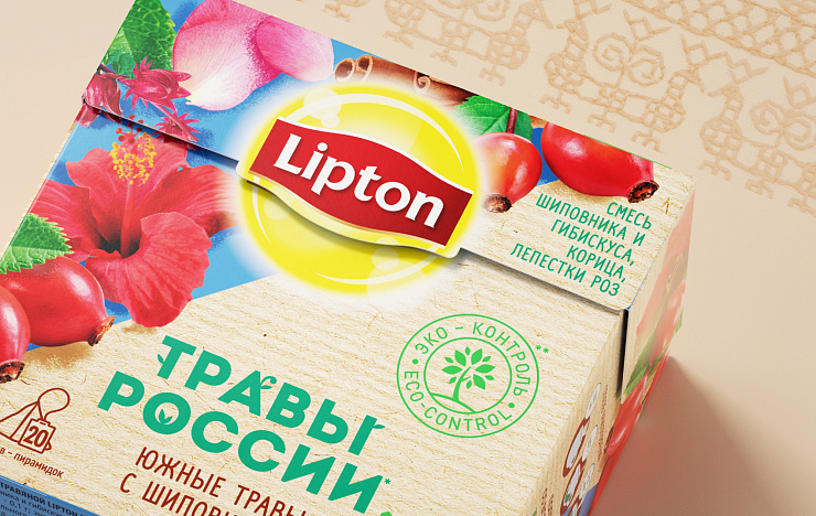 Lipton Russian Herbs - Портфолио Depot