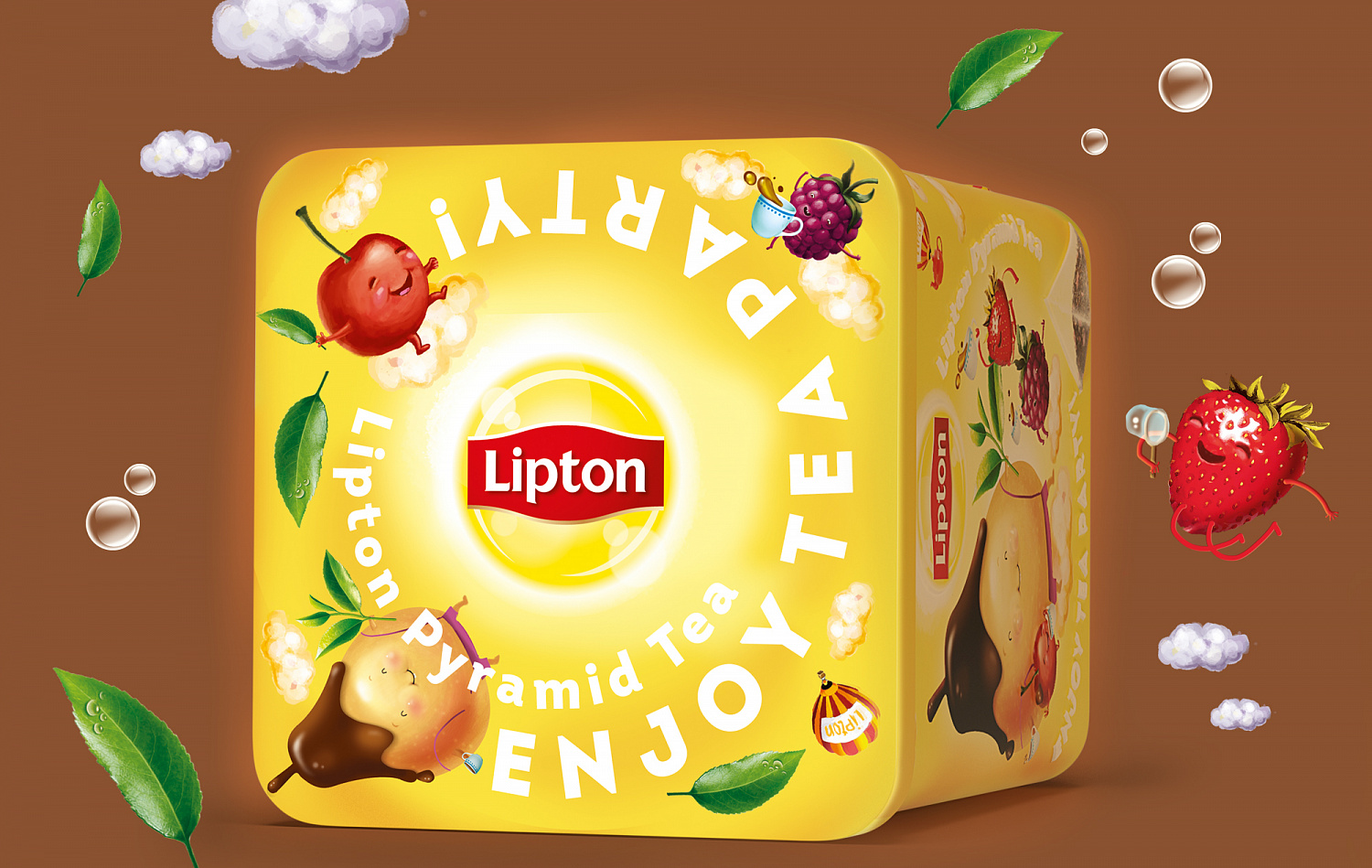 Lipton Pear & Chocolate - Портфолио Depot