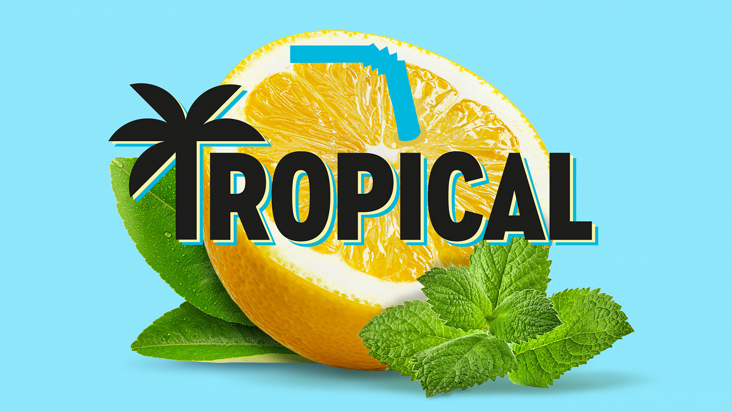 Tropical: new Iraqi lemonade brand design - Портфолио Depot