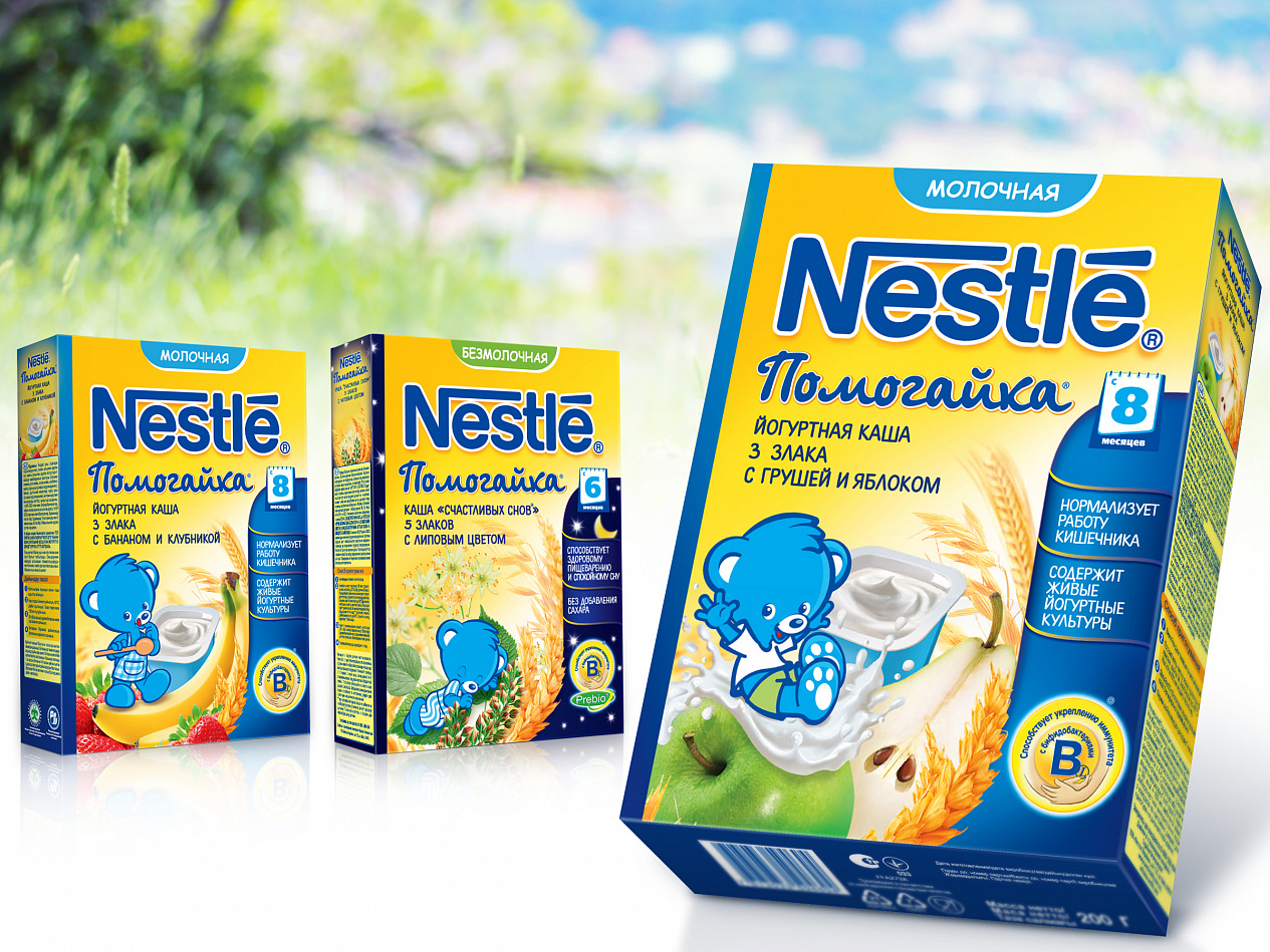 New Design of Nestle Cereals - Портфолио Depot