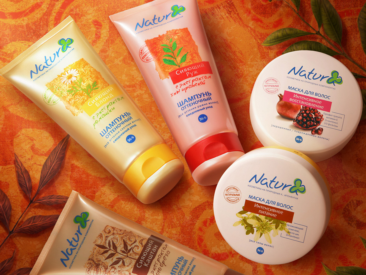 Natura 36,6 Hair Products - Портфолио Depot