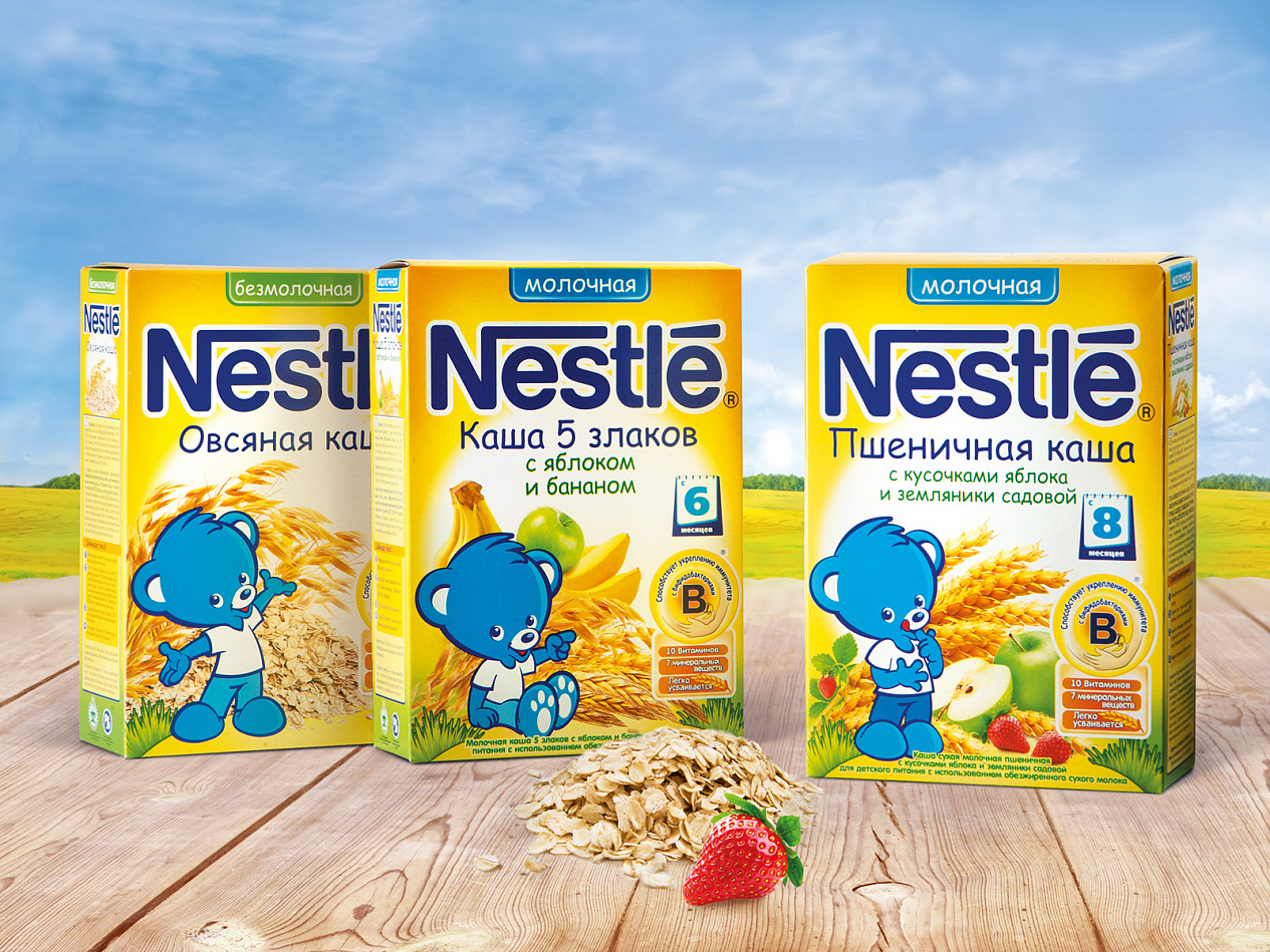 Nestle Cereals - Портфолио Depot