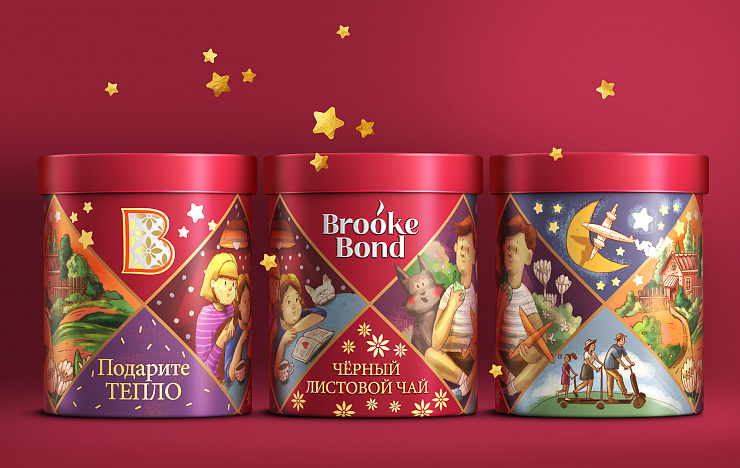 Brooke Bond New Year '18 - Портфолио Depot
