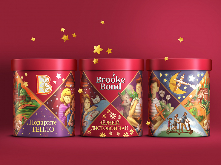 Brooke Bond New Year '18 - Портфолио Depot