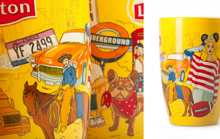 Lipton with Promo Mug '13 - Портфолио Depot