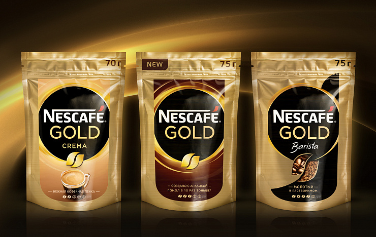 Nescafé Gold - Портфолио Depot