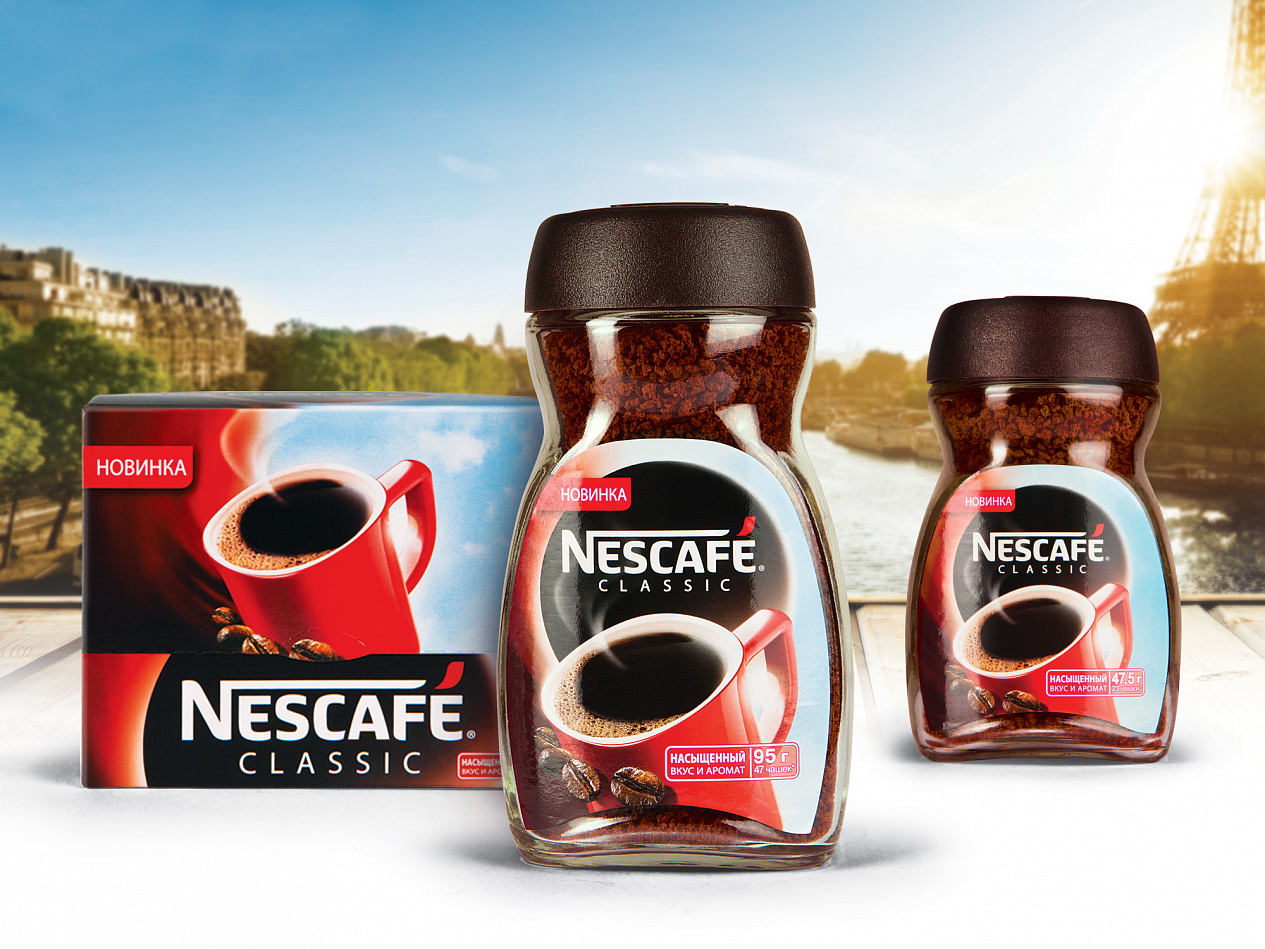 Nescafé Classic - Портфолио Depot