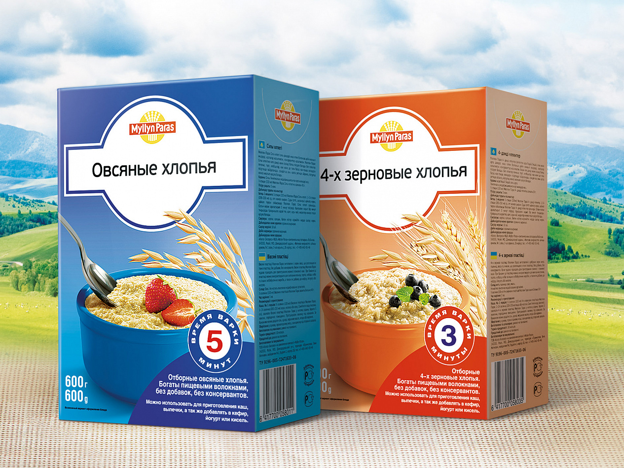 Myllyn Paras Cereals - Портфолио Depot