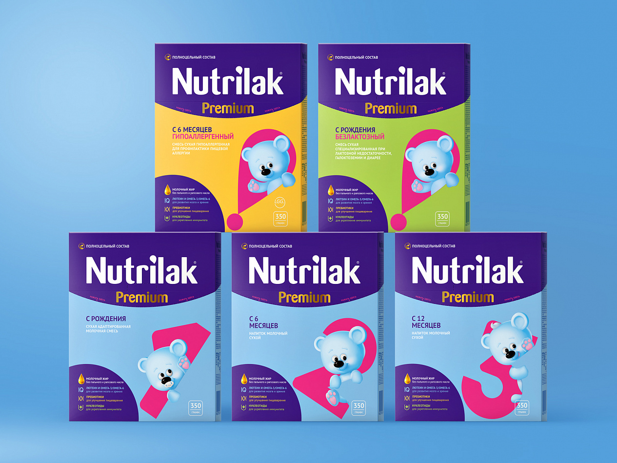 Nutrilak New Design - Портфолио Depot