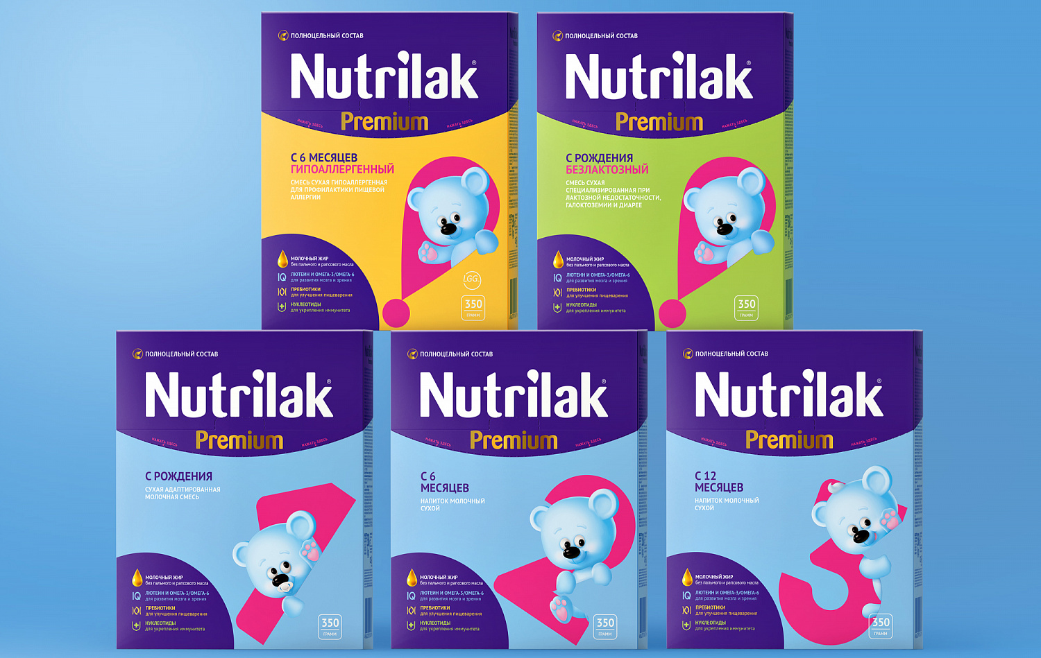 Nutrilak New Design - Портфолио Depot