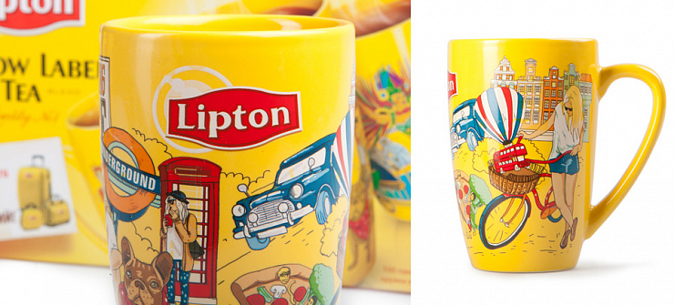 Lipton with Promo Mug '13 - Портфолио Depot