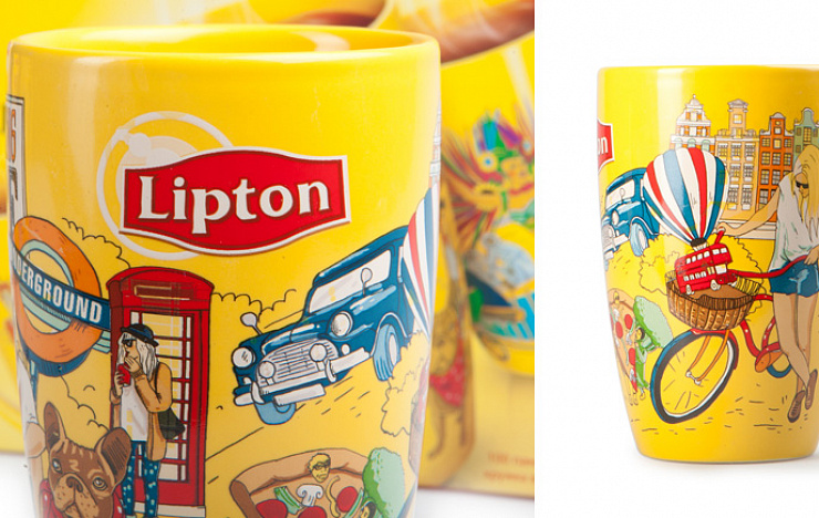 Lipton with Promo Mug '13 - Портфолио Depot