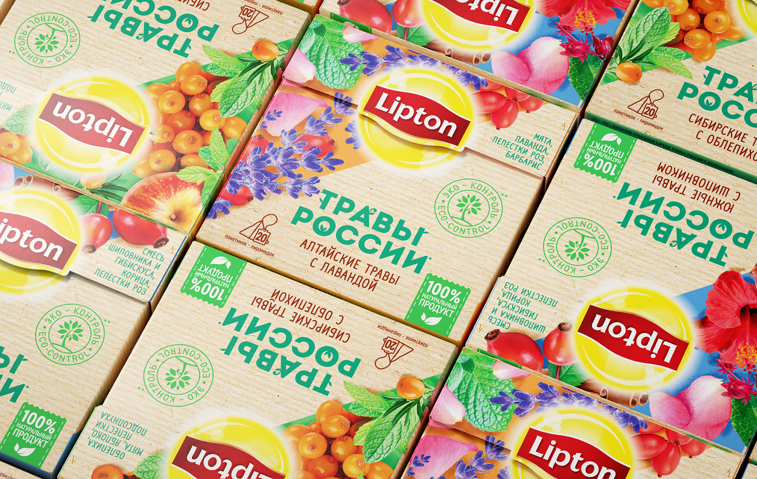 Lipton Russian Herbs - Портфолио Depot