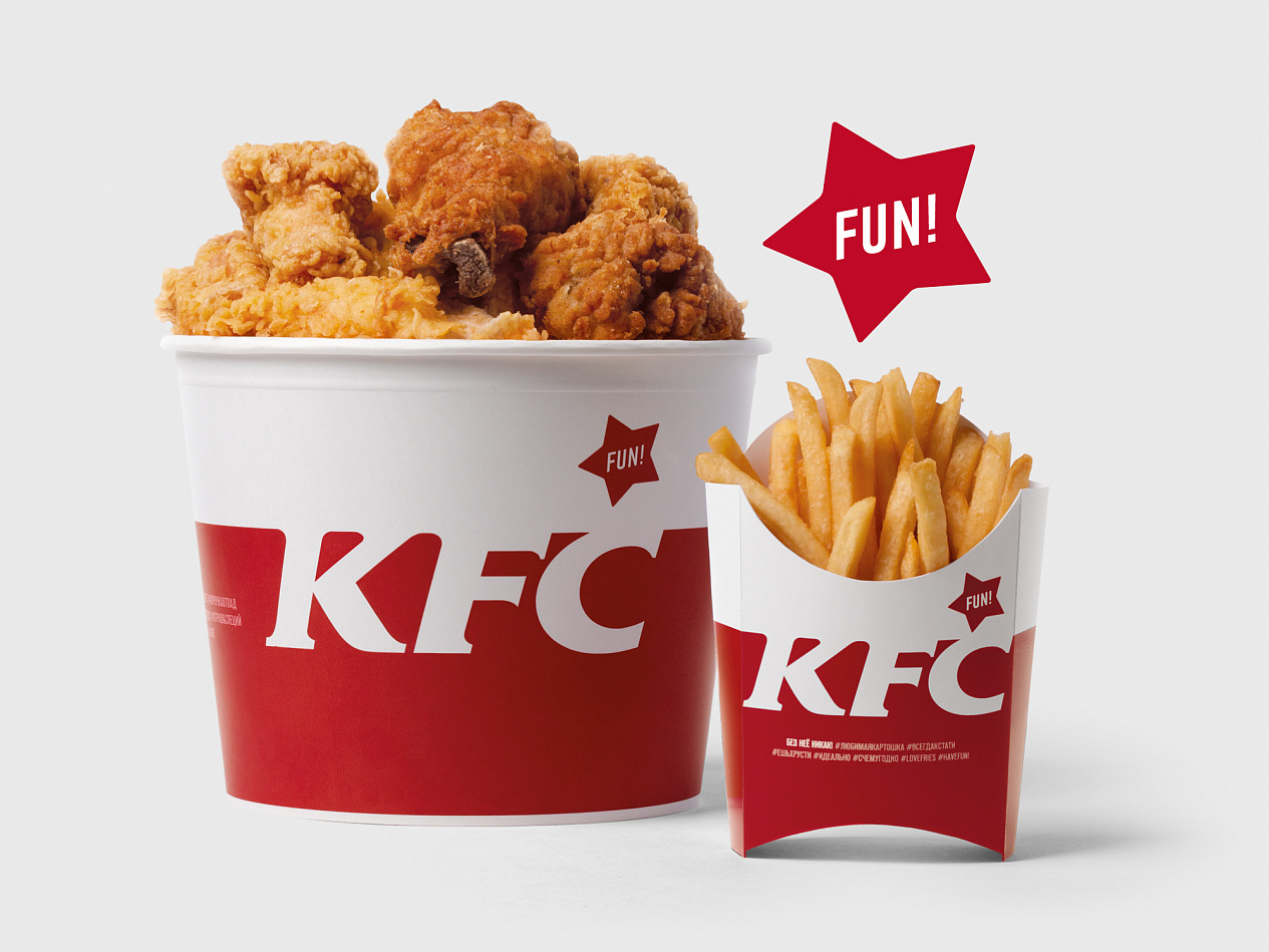 KFC Russia Rebranding - Портфолио Depot