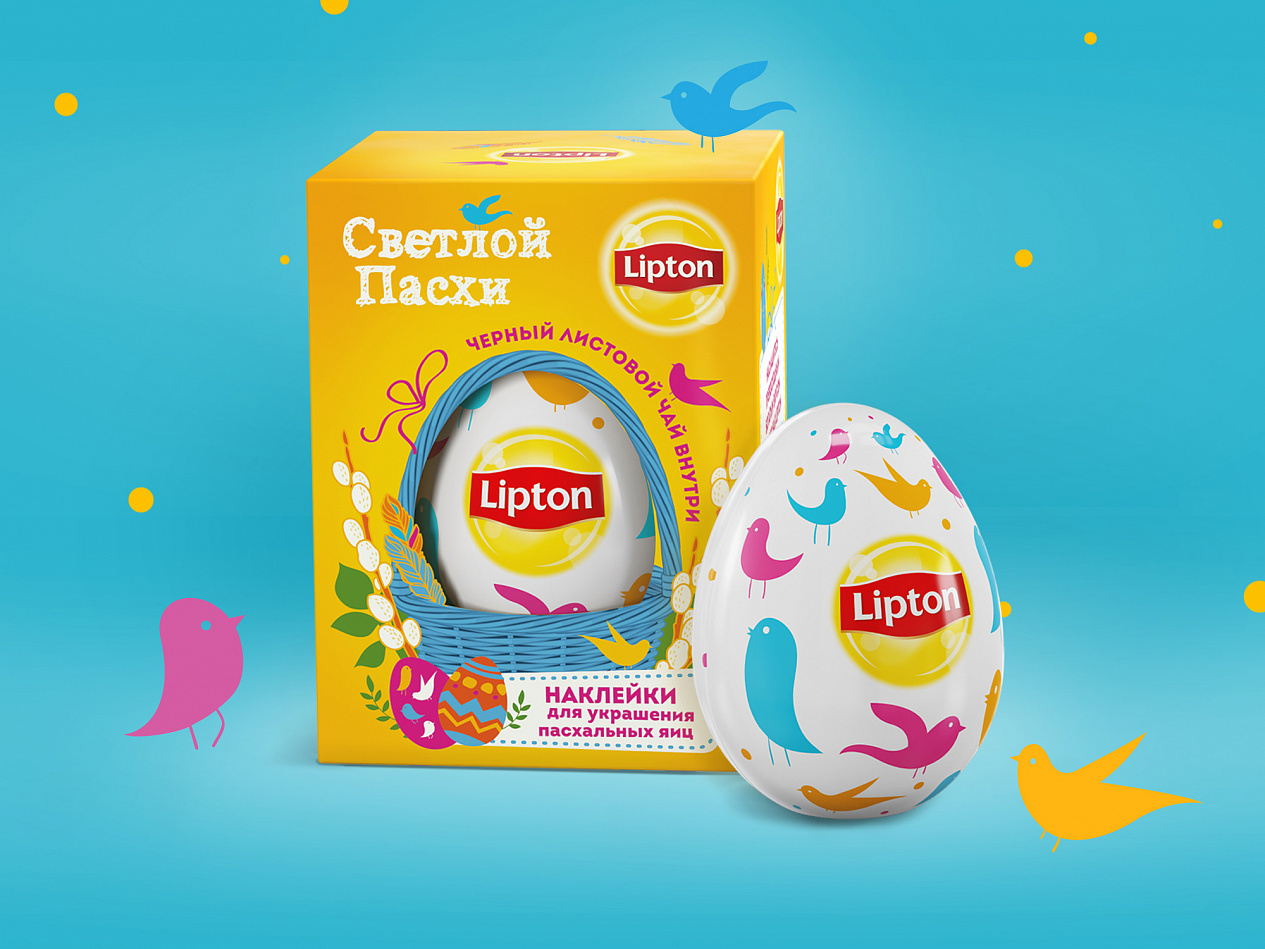 Lipton Easter Edition - Портфолио Depot