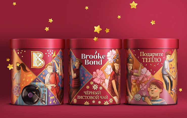 Brooke Bond New Year '18 - Портфолио Depot