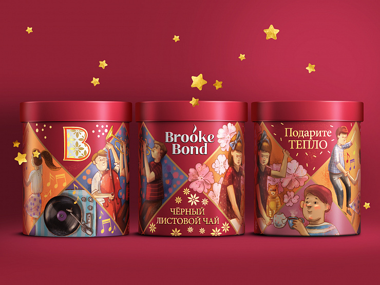 Brooke Bond New Year '18 - Портфолио Depot